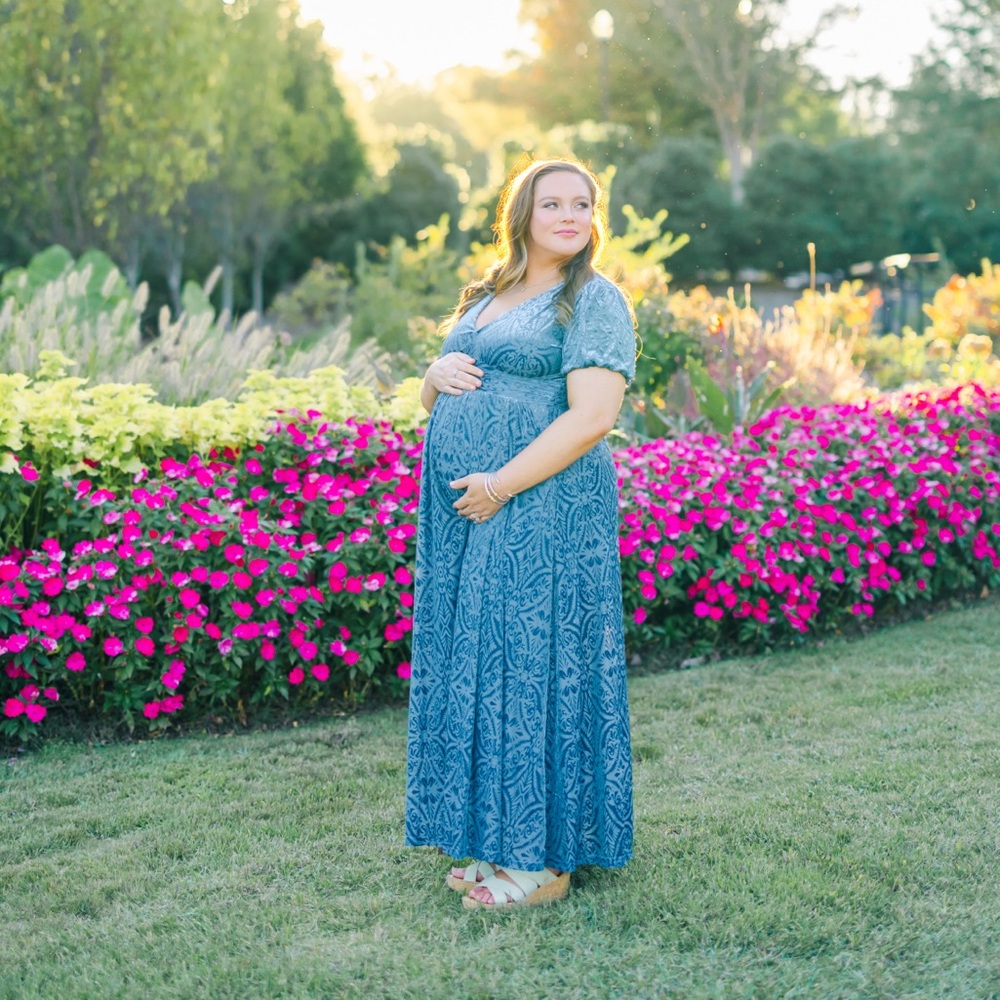 Baltic Born Leslie Velvet Maxi Dress